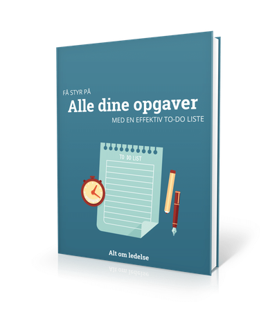 Bogforside: Få styr på alle dine opgaver med en effektiv to-do liste